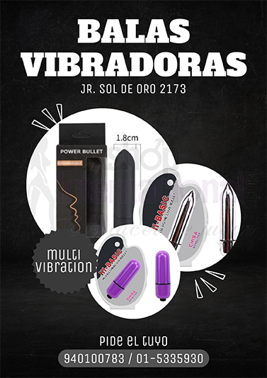 BALAS VIBRADORAS RECARGABLES SEXSHOP INTERNACIONAL